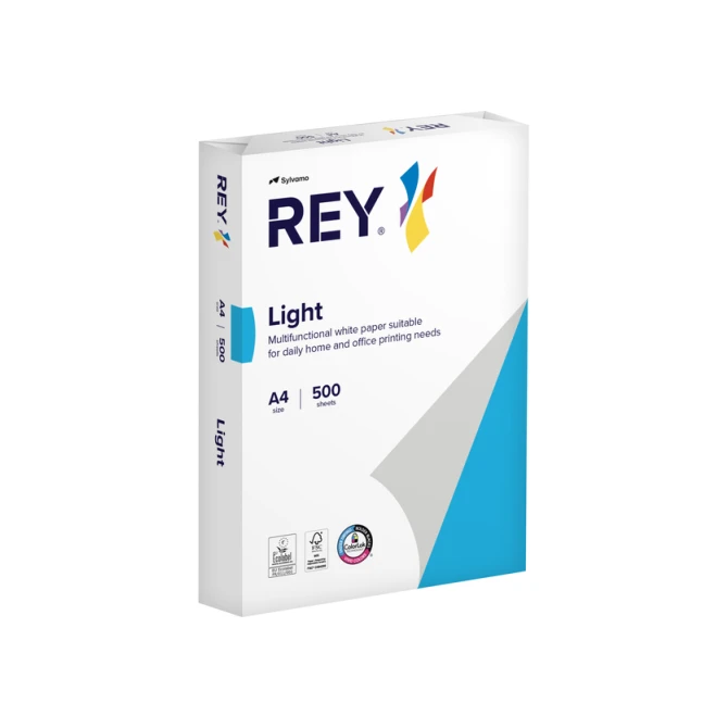 Kopieerpapier Rey Office Light A4 75gr wit 500 vel