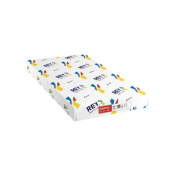 Kopieerpapier Rey Superior A3 80gr wit 500 vel