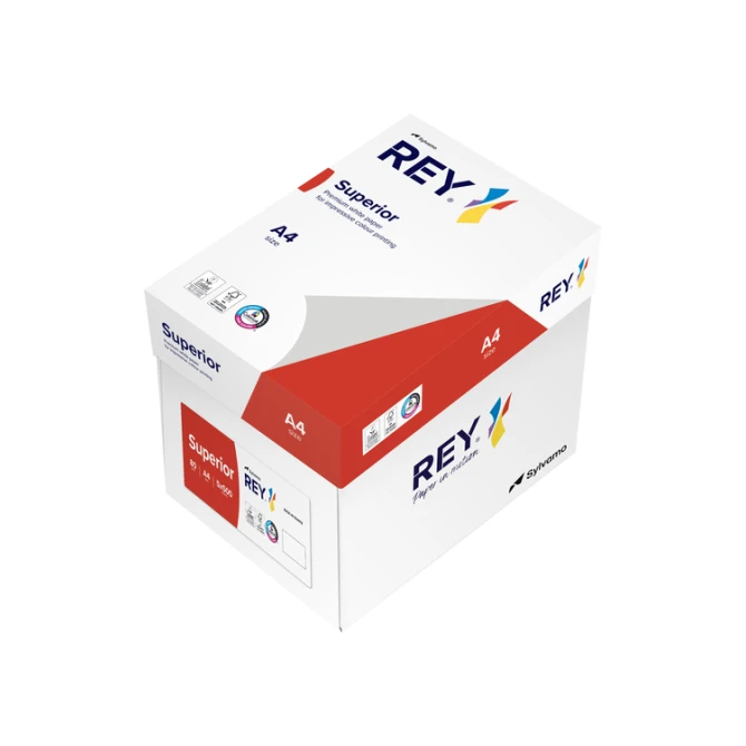 Kopieerpapier Rey Superior A4 80gr wit 500 vel