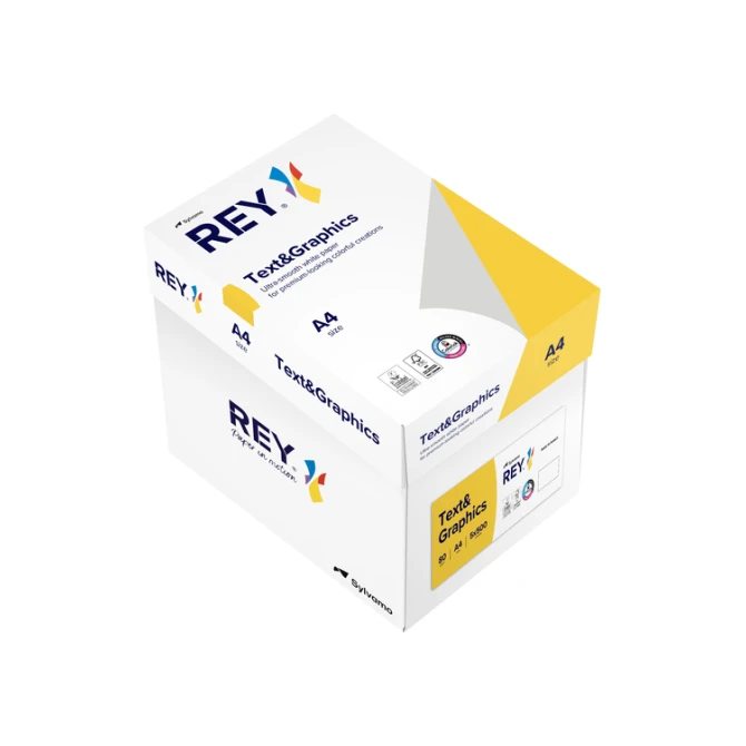 Kopieerpapier Rey Text & Graphics A4 80gr wit 500 vel
