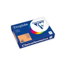 Kopieerpapier Trophée A4 80gr oranje 500 vel