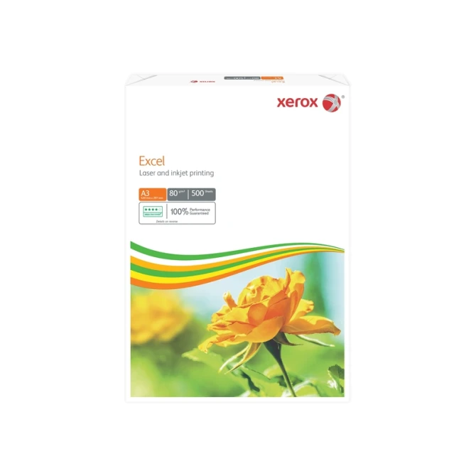 Kopieerpapier Xerox Excel A3 80gr wit 500 vel