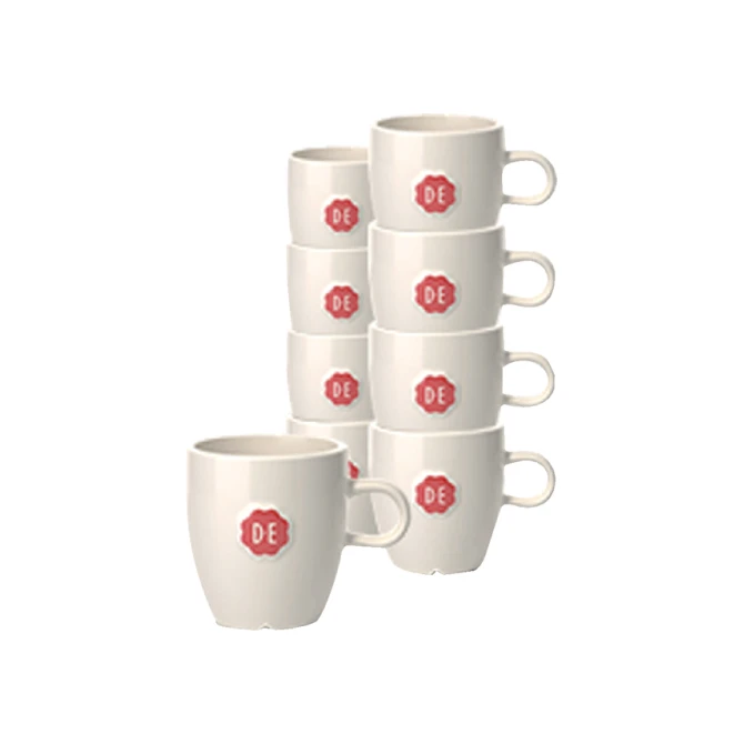 Kopje Douwe Egberts Lungo 180ml wit