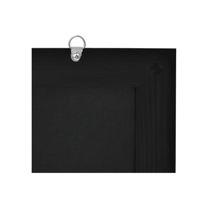 Krijtbord Europel met lijst 60x84cm zwart