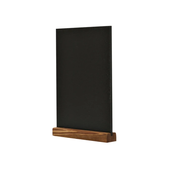 Krijtbord Europel tafelmodel A4 staand natural