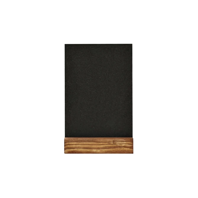 Krijtbord Europel tafelmodel A6 staand natural