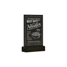 Krijtbord Europel tafelmodel A6 staand zwart