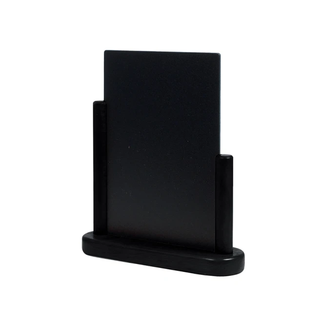 Krijtbord Securit 230x200x60mm zwart hout