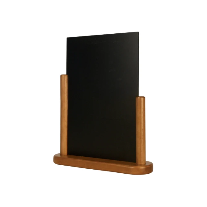 Krijtbord Securit 323x270x71mm teak hout