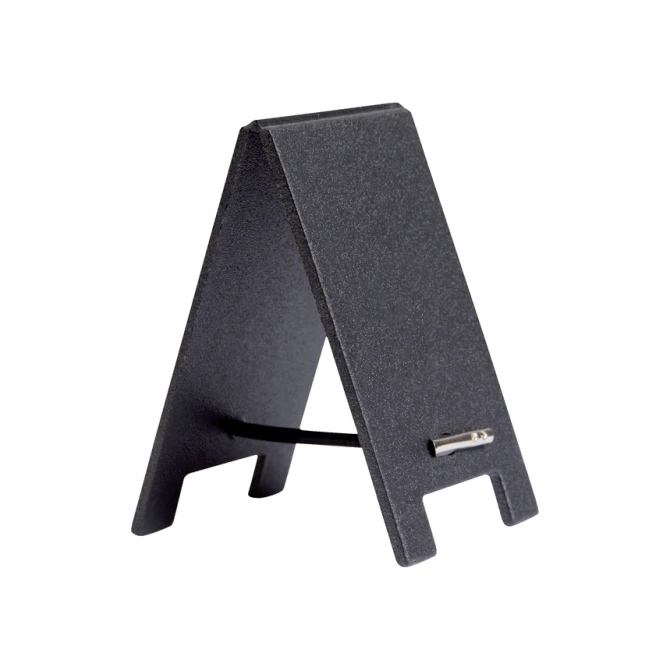 Krijtbord securit mini tafel set 5 stuks zwart