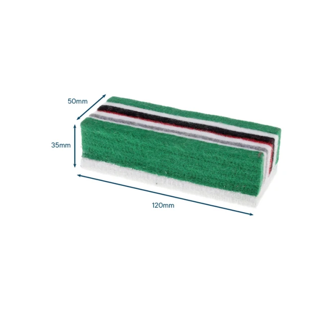Krijtbordwisser vilt Europel 120x50x35 mm