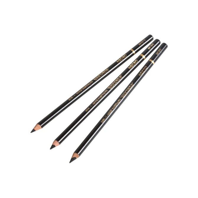 Krijtpotlood Koh-I-Noor gioconda 8815/3 hard zwart