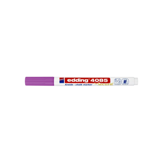 Krijtstift edding 4085 by Securit rond 1-2mm framboos