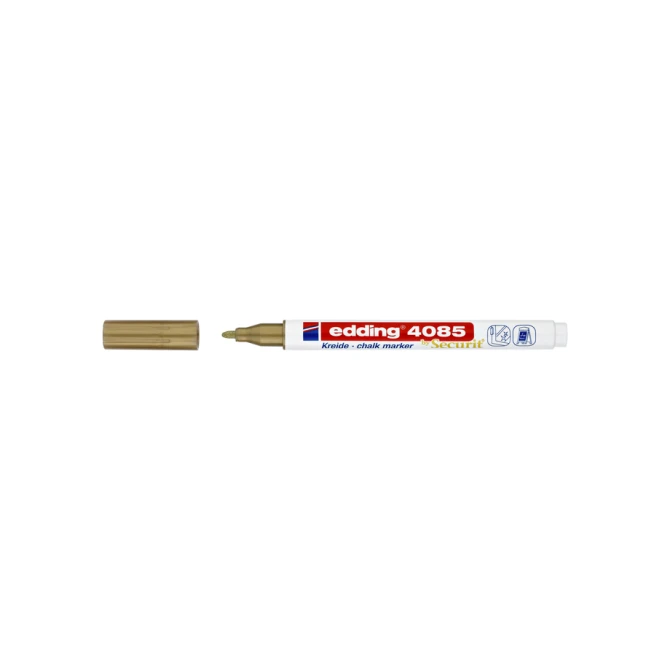 Krijtstift edding 4085 by Securit rond 1-2mm goud