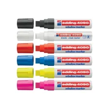Krijtstift edding 4090 window schuin 4-15mm wit Krijtstift edding 4090 window schuin 4-15mm wit