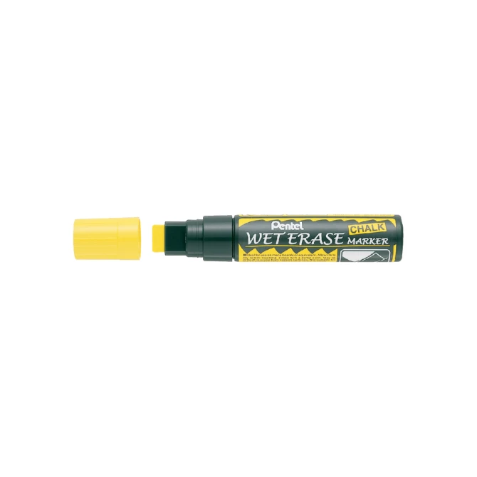 Krijtstift Pentel SMW56 8-16mm geel