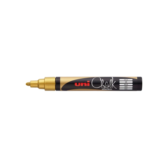 Krijtstift Uni-ball chalk rond 1.8-2.5mm goud
