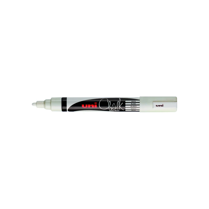 Krijtstift Uni-ball chalk rond 1.8-2.5mm wit