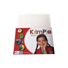 Krimpievel Collall Magic Plastic transparant set à 4 vel