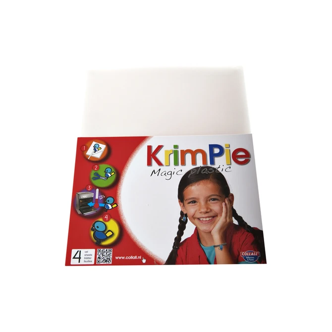 Krimpievel Collall Magic Plastic transparant set à 4 vel