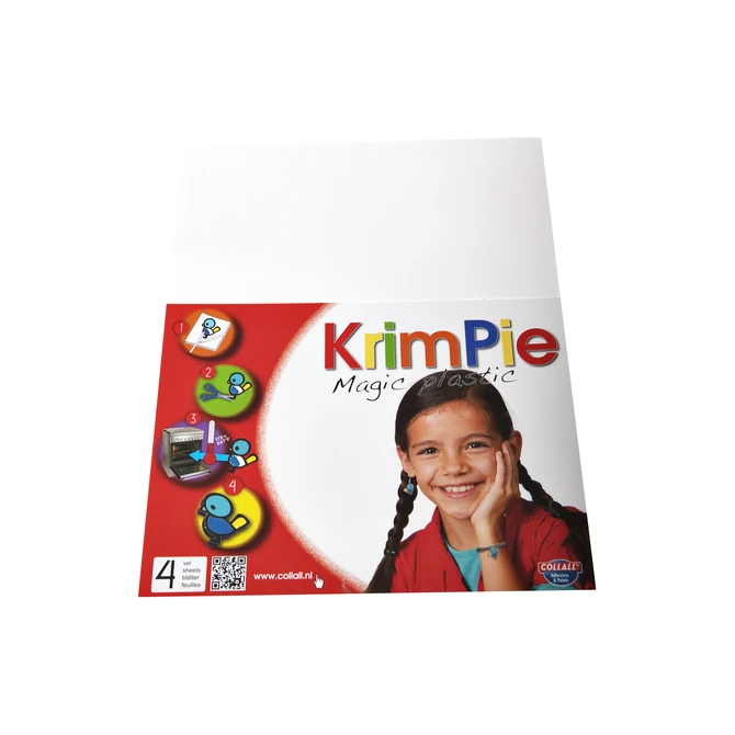 Krimpievel Collall Magic Plastic wit set à 4 vel