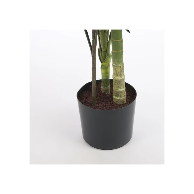 Kunstplant Mica Areca palm in plastic pot 150x100cm