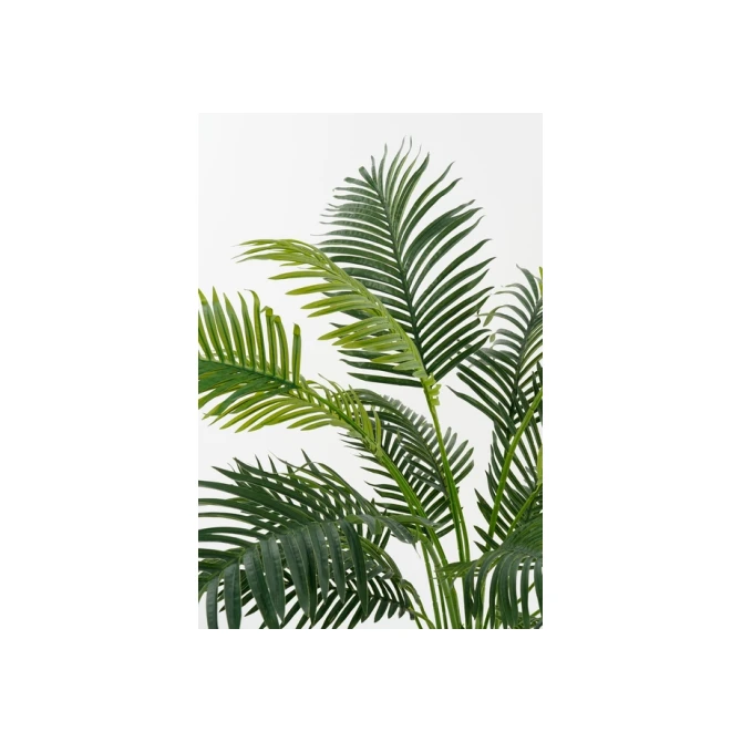 Kunstplant Mica Areca palm in pot groen waterproof