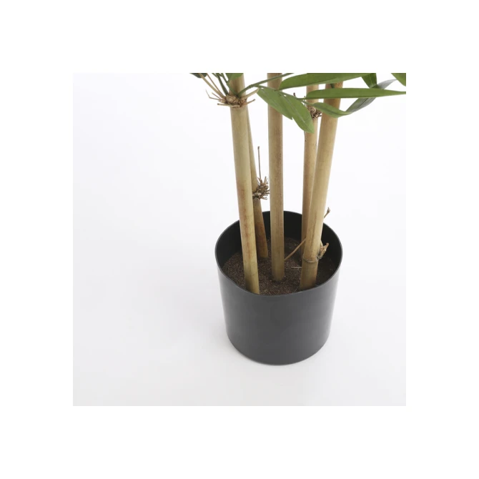 Kunstplant Mica Bamboe in plastic pot 150x75cm