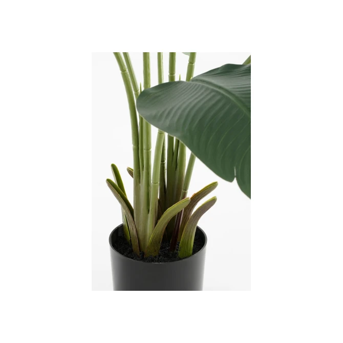 Kunstplant Mica Bananen boom in plastic pot 180x30cm