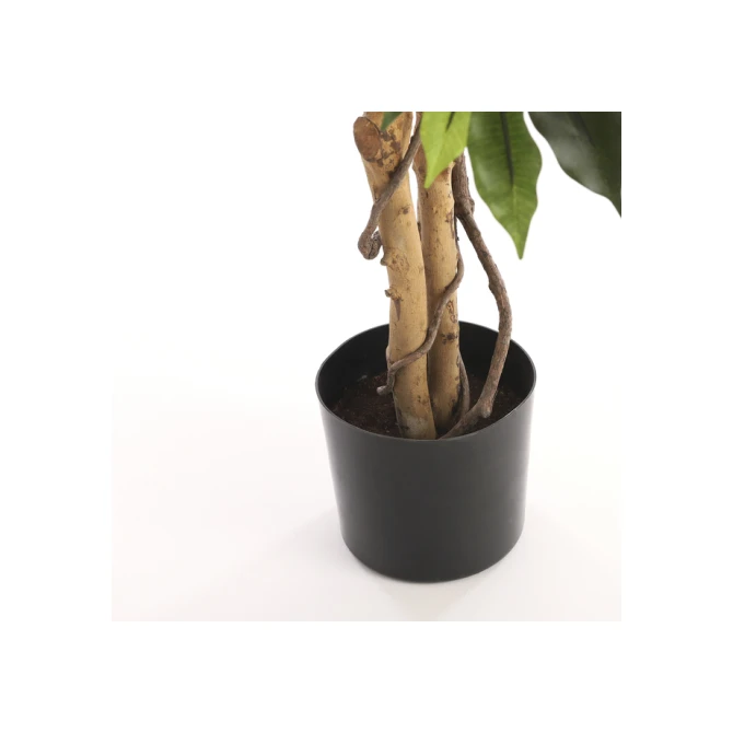 Kunstplant Mica Ficus groen in plastic pot Ø85 150cm