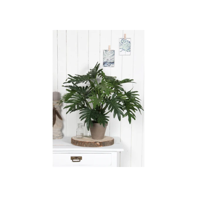 Kunstplant Mica Philodendron selloum groen in pot Ø60cm 50cm
