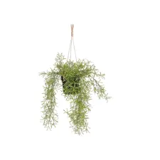 Kunstplant Mica Rhipsalis hangend in pot groen Ø9,5cm 40x20cm