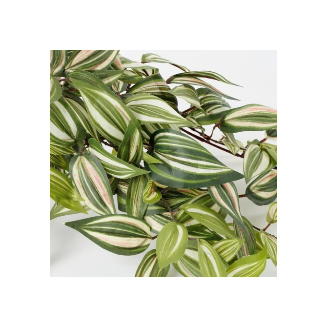 Kunstplant Mica Tradescantia hangend groen Ø25 45cm