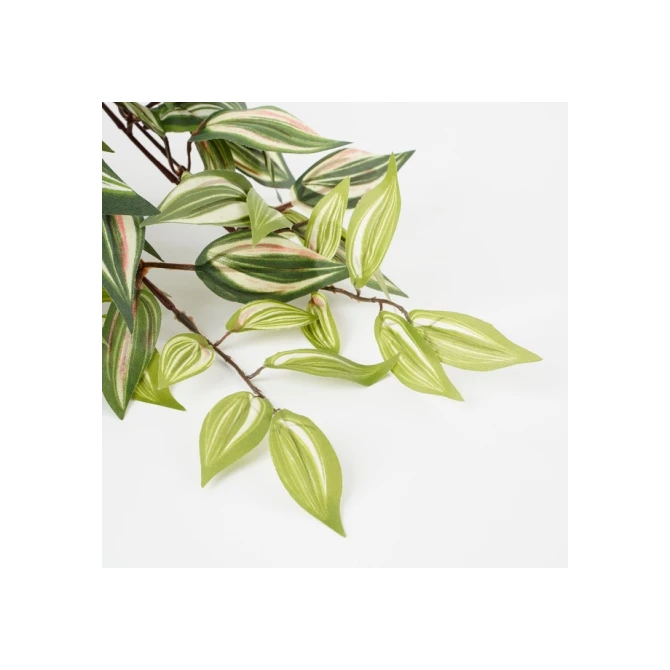 Kunstplant Mica Tradescantia hangend groen Ø25 45cm