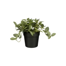 Kunstplant Mica Tradescantia in pot 16x16cm