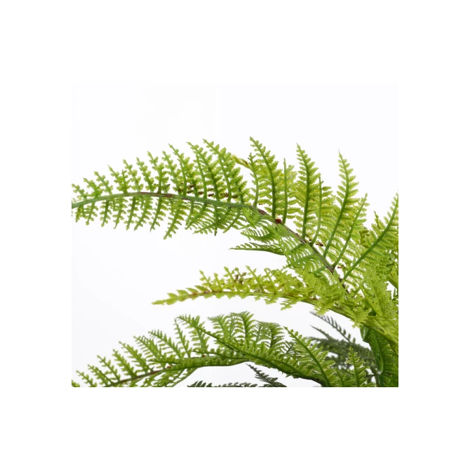 Kunstplant Mica varen groen in pot Stan grijs Ø50 38cm