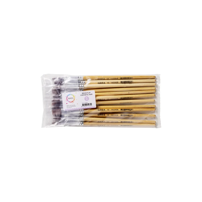 Kwast Qrea synthetisch haar nr 12 breedte 12,3mm