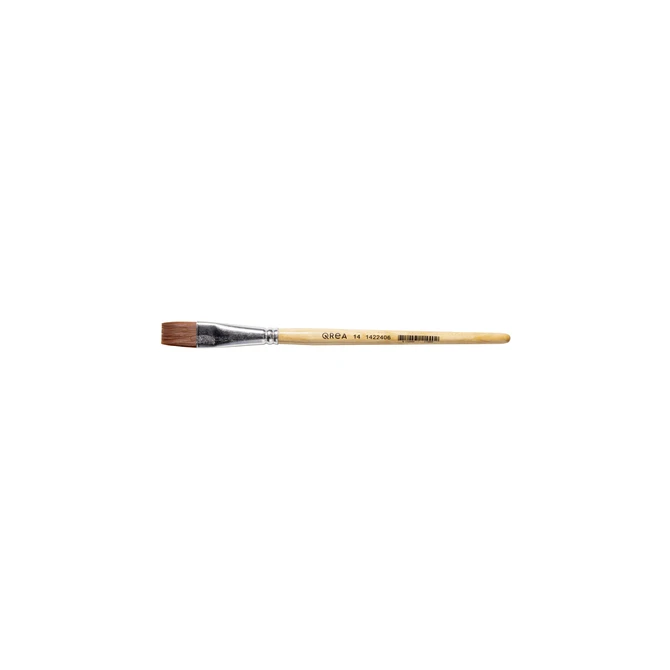 Kwast Qrea synthetisch haar nr 14 breedte 15,3mm