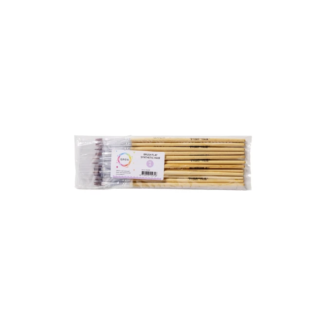 Kwast Qrea synthetisch haar nr 4 breedte 4,9mm