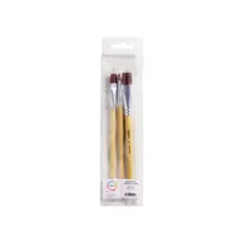 Kwast Qrea synthetisch set à 3 breedtes