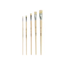 Kwast Qrea varkenshaar set à 5 breedtes