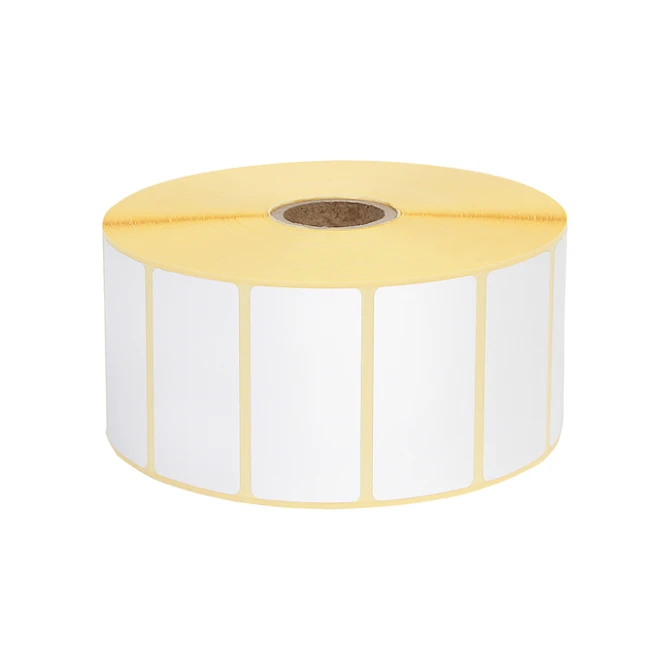 Labeletiket IEZZY Zebra 880199-025D 51x25mm 25mm wit permanent 2580st