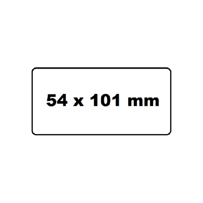 Labeletiket Quantore 99014 54x101mm adres wit