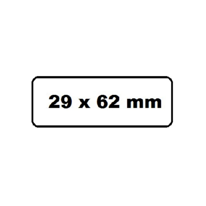 Labeletiket Quantore DK-11209 29x62mm adres wit 800 stuks