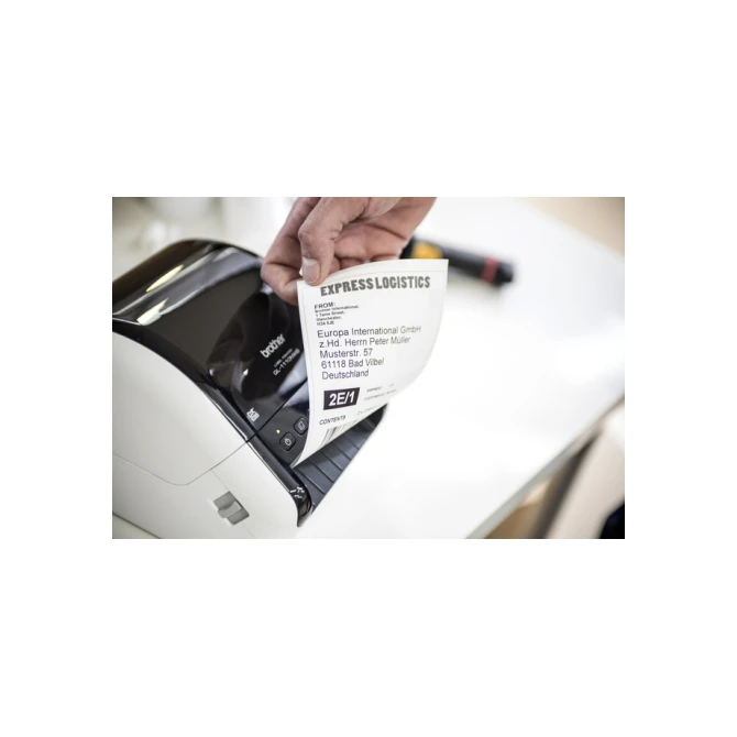 Labelprinter Brother DK QL-1110NWBc desktop 103,6mm wit