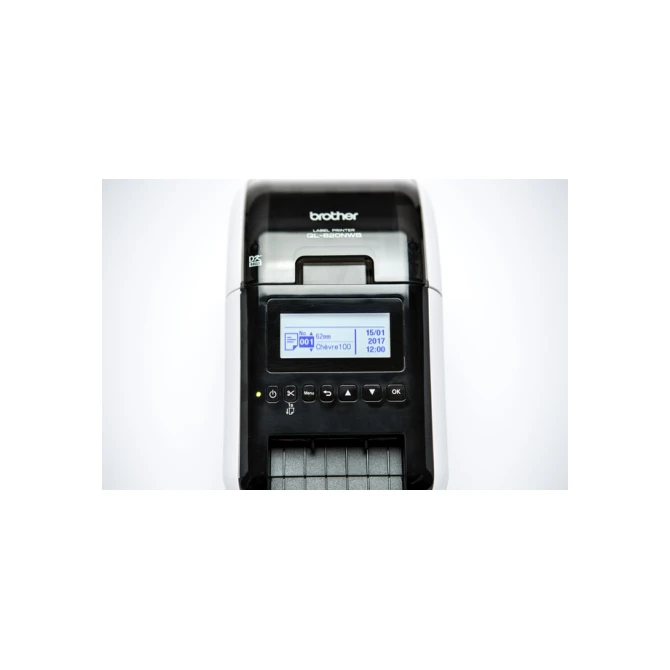 Labelprinter Brother DK QL-820NWBc desktop 62mm wit