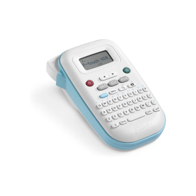 Labelprinter Brother P-touch Btag PT-N10 draagbaar qwerty 12mm wit