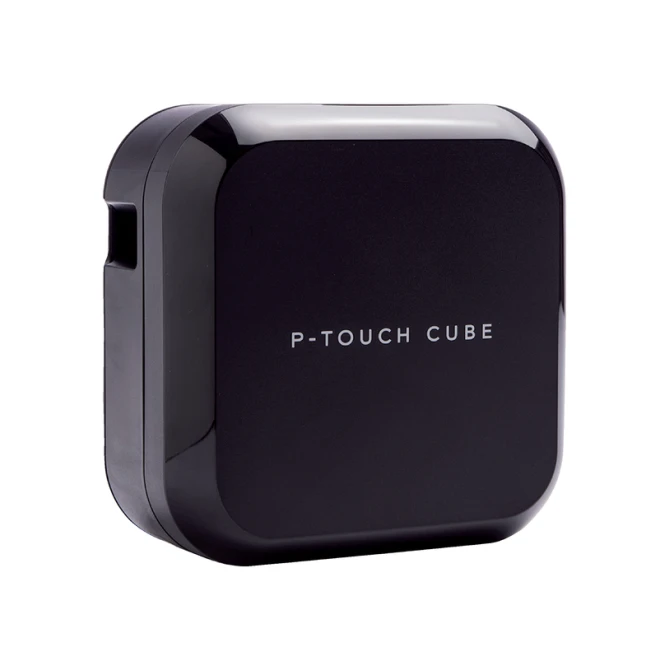 Labelprinter Brother P-touch Cube Plus TZe PT-P710BT desktop 24mm zwart