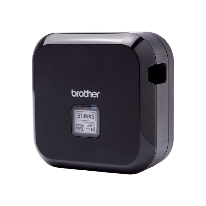 Labelprinter Brother P-touch Cube Plus TZe PT-P710BT desktop 24mm zwart