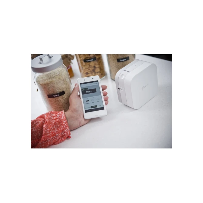 Labelprinter Brother P-touch Cube TZe PT-P300BT desktop 12mm wit